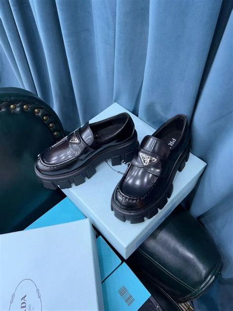 prada loafer dhgate|prada monolith platform loafers.